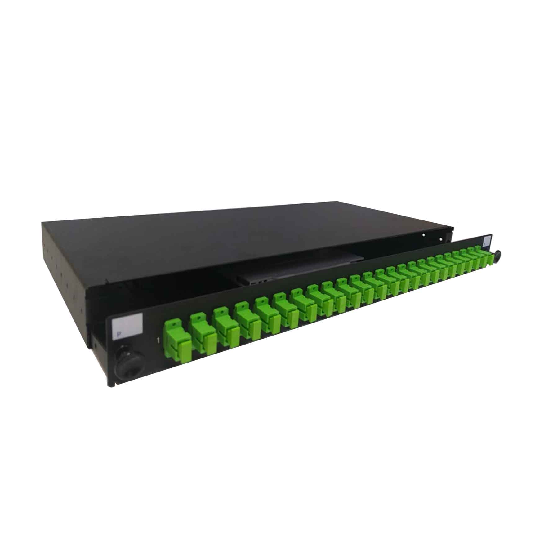 Infinique Fiber Patch Panel 24 Port SC Simplex