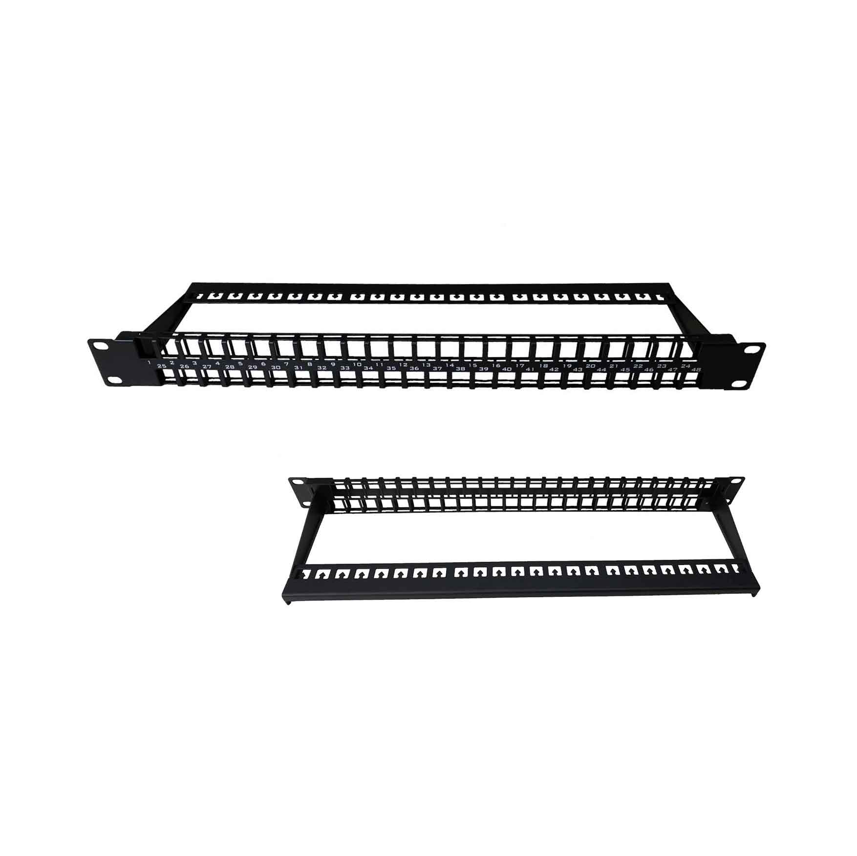 Infinique Unloaded Patch Panel, 48 Ports